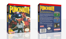 - Punch-Out!! NES Replacement Spare Game Case Box + Cover Art Work Only