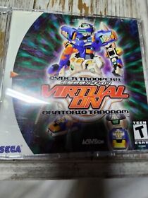 Virtual-On: Oratorio Tangram Cyber Troopers (Sega Dreamcast replacement  case