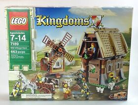 Mill Village Raid #7189 LEGO Kingdoms Set New NIB Sealed 2011 Retired Vintage