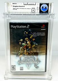 Kingdom Hearts II 2 - PS2 - WATA 9.0 A Sealed Graded Not VGA | CGC