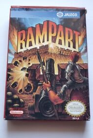 Rampart (Nintendo, 1992, NES) w/Box - NO Manual 
