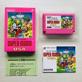 Super Mario USA Nintendo Famicom FC Japan import