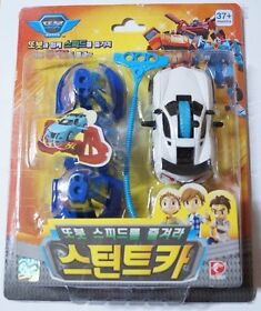 Young Toys Tobot :  Tobot Evolution Y Shield-On  Shooting Stunt  Car Play Set 