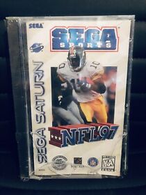 NFL '97 (Sega Saturn, 1996) AUTHENTIC - BRAND NEW - STILL SEALED - RARE