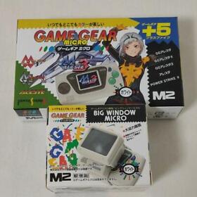 Sega Game Gear Micro anniversary White & Big Window Limited OFFICIAL JAPAN