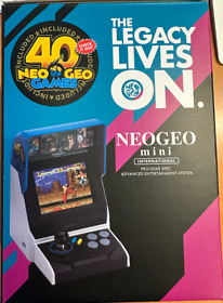 NEOGEO Mini International Classic SNK 40th Anniversary Brand New