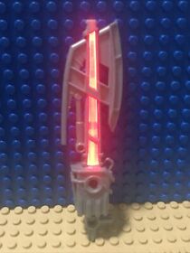 Lego Bionicle Weapon Inika Red Light-up Laser Axe 55827c01 Sets: 8730 & 8625
