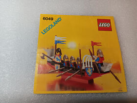 Lego Instruction Manual Castle Viking Voyager 6049 No Bricks Manual Only
