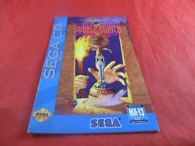 Double Switch Sega CD Instruction Manual Booklet ONLY