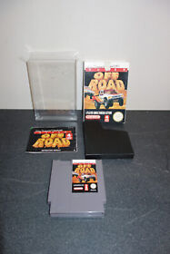 Super Off Road Nintendo NES Boxed Video Game Manual + Sleeve - PAL