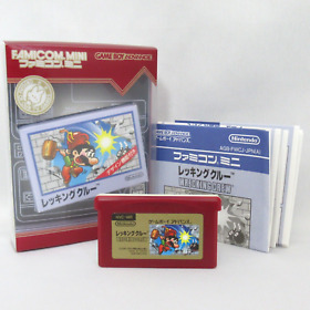 Wrecking Crew  Famicom mini with Box & Manual  [Gameboy Advance JP ver.]