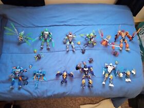 All Lego Bionicle Toa Uniters 2016 with creatures used, near-perfect condition