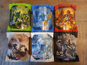 LEGO Bionicle Agori 8972 - 8977 with canisters and instructions