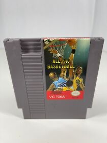 All-Pro Basketball Nintendo NES Original Authentic Cartridge Tested & Working