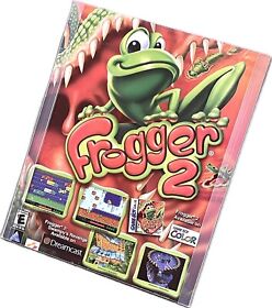 Vintage Frogger 2 Dreamcast Gameboy Color Print Ad Borderless Frame