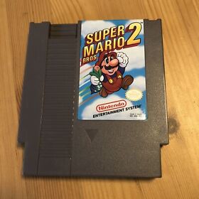 Super Mario Bros. 2 (Nintendo NES, 1988) cartucho auténtico SOLAMENTE