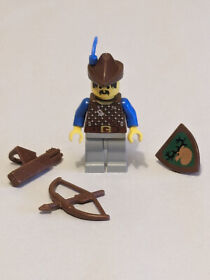LEGO Minifigure Castle Dark Forest - Forestman #2 cas006 Quiver Bow Shield 6079