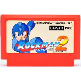 Rockman 2 - Dr Wily no Nazo FC Famicom Nintendo Japan