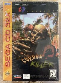Corpse Killer (Sega 32X, 1994) **BRAND NEW**
