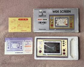 Nintendo GAME&WATCH SNOOPY TENNIS Operation confirmed with Box