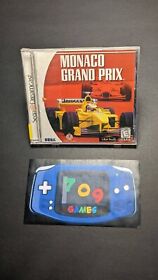 Monaco Grand Prix (Sega Dreamcast, 1999) CIB COMPLETE