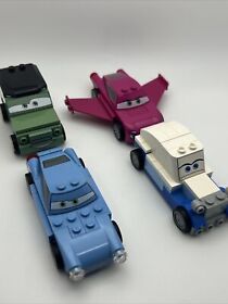 Lego Cars 2 - Big Bentley Bust Out 8639 - 4 Car Lot - Incomplete