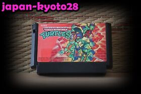 Teenage Mutant Ninja Turtles Japan Nintendo Famicom FC NES  Good Condition