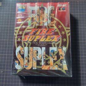 Neo Geo AES Fire Suplex 3 Count Bout w/ Box  SNK NeoGeo ROM Japan used