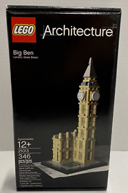 Brand NEW - Lego Architecture Big Ben 21013 - Rare & Factory Sealed