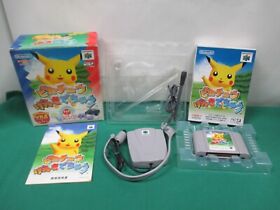 N64 -- Pikachu Genki de Chu -- Boxed. Nintendo 64, Japanese Version. GAME. 22860