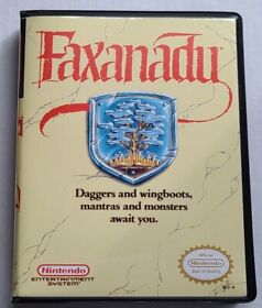 SOLO ESTUCHE Faxanadu Nintendo NES Caja MEJOR CALIDAD DISPONIBLE
