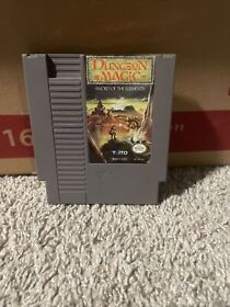 Dungeon Magic Nintendo NES Game Cartridge Cleaned and Tested