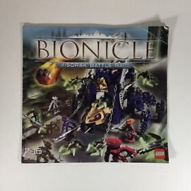 LEGO Bionicle Visorak Battle Ram 8757 - Instructions Only