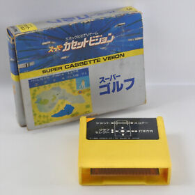 Super Cassette Vision SUPER GOLF  No Instruction 3229 Japan Game cv