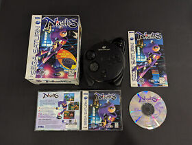 Nights into Dreams w/ Controller (Sega Saturn) [Complete in Box CIB]
