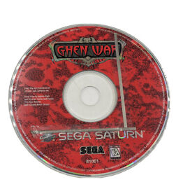 Ghen War (Sega Saturn, 1995) Disc Only