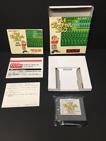T&E Soft Virtual Golf Nintendo Virtual Boy Japanese IN BOX Authentic VG 