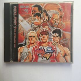 NEO GEO CD FATAL FURY 2 ENGLISH VERSION COMPLETE IN BOX