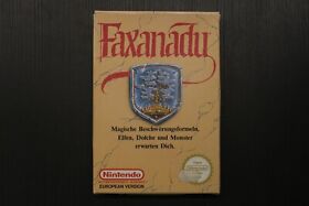 Faxanadu Nintendo NES Complet PAL FRG