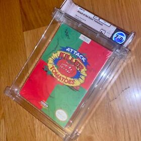 1992 New NES Attack of the Killer Tomatoes WATA 7.0 Factory Sealed H-Seam Game