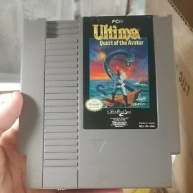 Ultima Quest of the Avatar-Nintendo NES-cartridge only-tested