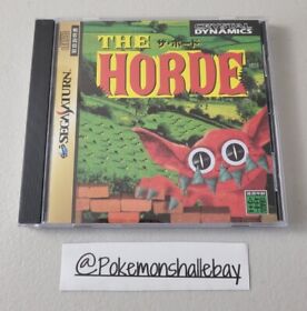 The Horde - SEGA Saturn Game *NTSC-J - W/ Manual - MINT DISC*