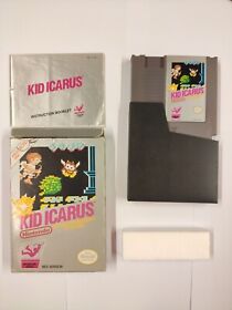 KID ICARUS. BOXED. COMPLETE. NES. PAL A. THOROUGHLY CLEANED