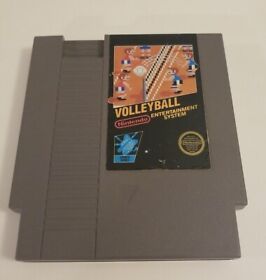 Volleyball Nintendo NES Authentic Game Cartridge Genuine 5 Screw Game Tested