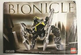 Lego Bionicle Vahki RORZAKH #8618 - COMPLETE - 32 PCS - 1 OWNER - 2004 - Retired