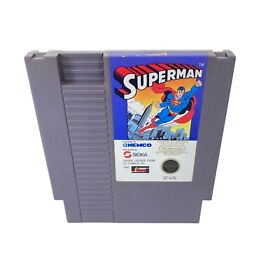SuperMan - Authentic Nintendo NES Game - Tested & Working