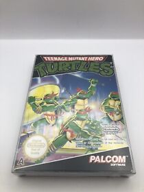 Teenage Mutant Hero Turtles Nintendo Nes W/Manual PAL 1990 #0480