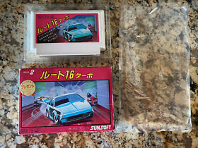 Route 16 Turbo Famicom Nintendo NES FC Authentic & Tested US Seller