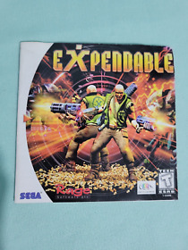 **Liquid Damage/Crusty** Expendable (Sega Dreamcast, 1999) Manual Only