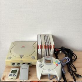 Dreamcast [HKT-3000] + controller 6 pieces of software